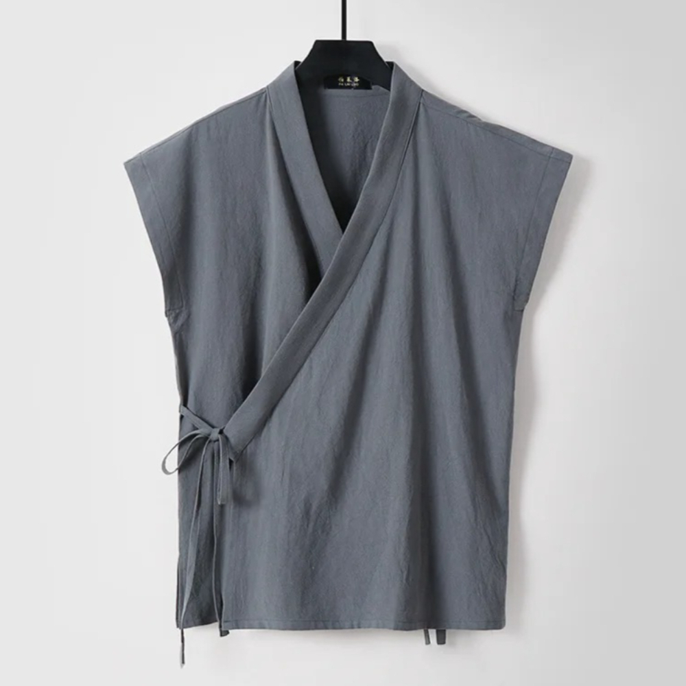 Chinese Men's Cotton Linen Tan - đánh giá và giá Men'S Kimono Accessories